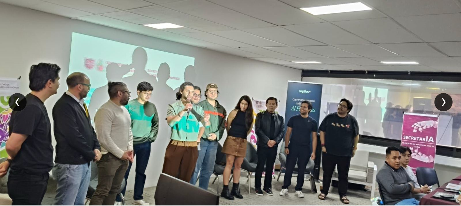Ganadores del hackathon SEDECO CDMX